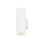 SLV Helia Pro L Wall Light Aluminium White 15W 1800lm - 827 Extra Warm White | Outdoor - IP65