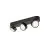 SLV Kalu Aluminium Spot Black 28W 4200lm - 930 Warm White | Best Colour Rendering - Dimmable