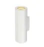 SLV Enola B Wall Light Aluminium White Round | Suitable for 2x GU10 