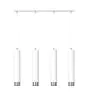 Emibig Pendant Kibo Steel White | Suitable for 4x GU10 - Max 10W