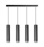 Emibig Pendant Kibo Steel Black | Suitable for 4x GU10 - Max 10W