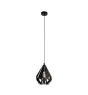 Eglo Pendant Carlton 5 Steel Black | IP20 - Suitable for 1x E27 