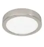 Eglo Ceiling Light Fueva 6 Steel Satin Nickel 7.5W 1000lm - 827-840-865 CCT