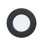 Eglo Recessed Spot Bathroom Fueva 6 Plastic Black 3.7W 450lm - 827-840-865 CCT