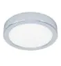 Eglo Ceiling Light Bathroom Fueva 6 Steel Chrome 7.5W 1000lm - 827-840-865 CCT