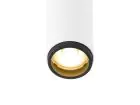 SLV Grip! Steel White 10W 590lm - 927 Extra Warm White | Best Colour Rendering - Dimmable