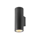 SLV Helia Pro L Wall Light Aluminium Anthracite 15W 1800lm - 827 Extra Warm White | Outdoor - IP65