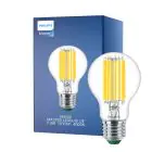 Philips MASTER LED Bulb Ultra Efficient E27 Pear Clear 7.3W 1535lm - 840 Cool White | Replaces 100W
