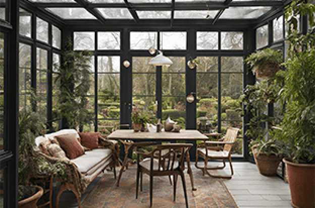 Lighting for the conservatory